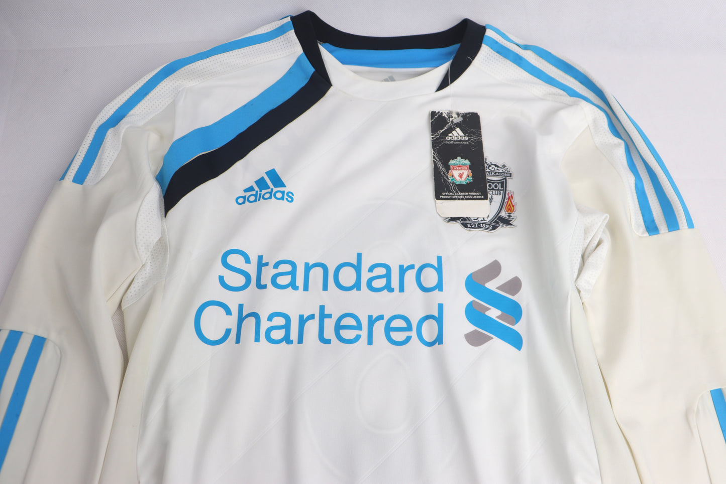 Liverpool 2011 Third Long Sleeve BNWT Gerrard [S]