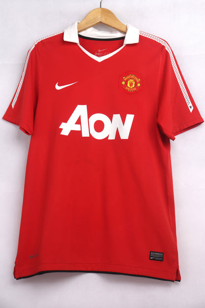 Manchester United 2010 Home Rooney [M] Apparel Original Authentic Football Soccer Jersey Kit Shirt Nameset