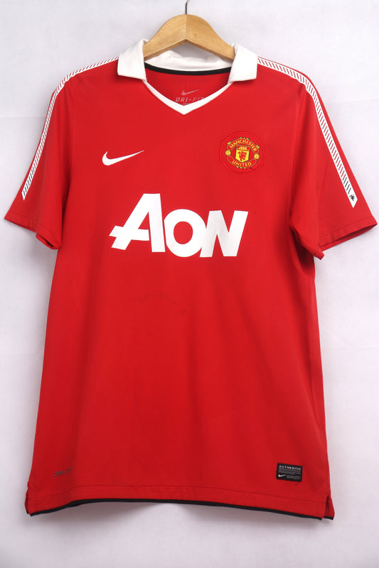 Manchester United 2010 Home Rooney [M] Apparel Original Authentic Football Soccer Jersey Kit Shirt Nameset