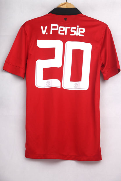 Manchester United 2013 Home Van Persie [S] Apparel Original Authentic Football Soccer Jersey Kit Shirt Nameset