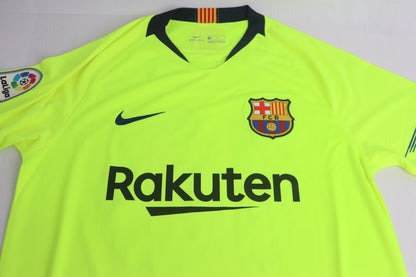 Barcelona 2018 Away BNWT Messi [M] Apparel Original Authentic Football Soccer Jersey Kit Shirt Nameset