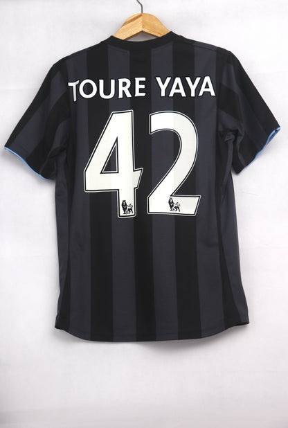Manchester City 2012 Third Yaya Toure [M] Apparel Original Authentic Football Soccer Jersey Kit Shirt Nameset