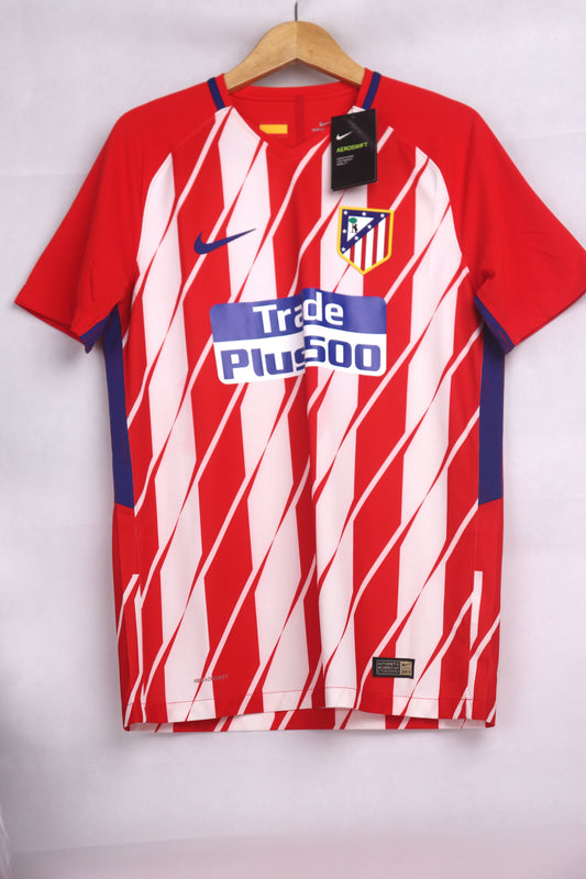 Atletico Madrid 2017 Home Player Issue BNWT Griezmann [M] Apparel Original Authentic Football Soccer Jersey Kit Shirt Nameset