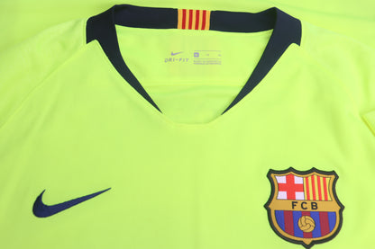 Barcelona 2018 Away BNWT Messi [XL] Apparel Original Authentic Football Soccer Jersey Kit Shirt Nameset