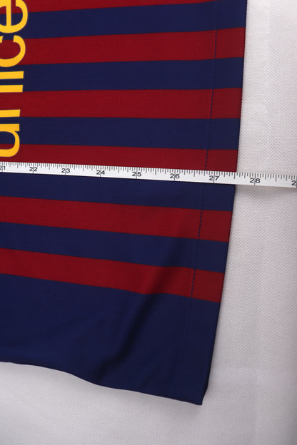 Barcelona 2018 Home Messi [M] Apparel Original Authentic Football Soccer Jersey Kit Shirt Nameset