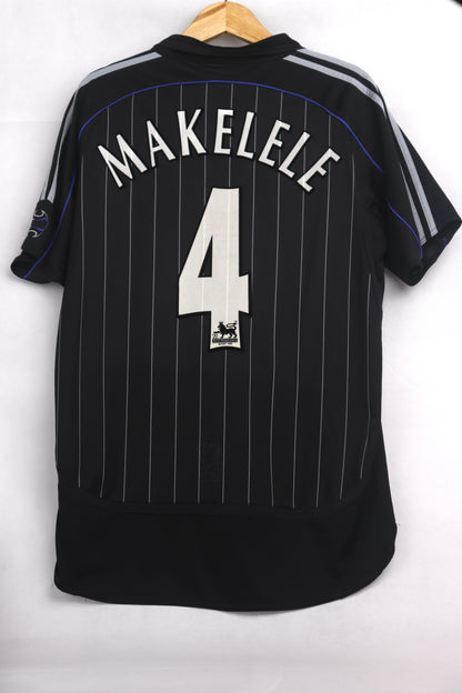 Chelsea 2006 Third Makelele [M] Apparel Original Authentic Football Soccer Jersey Kit Shirt Nameset