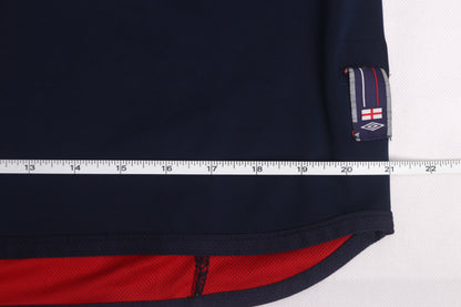 England 2002 Away Reversible Owen [L] Apparel Original Authentic Football Soccer Jersey Kit Shirt Nameset