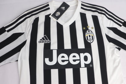 Juventus 2015 Home BNWT Pogba [M] Apparel Original Authentic Football Soccer Jersey Kit Shirt Nameset