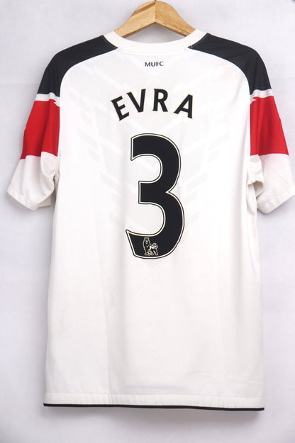 Manchester United 2010 Away Evra [M] Apparel Original Authentic Football Soccer Jersey Kit Shirt Nameset