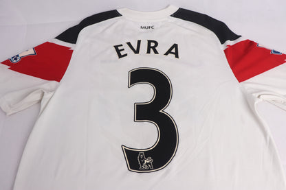 Manchester United 2010 Away Evra [M] Apparel Original Authentic Football Soccer Jersey Kit Shirt Nameset