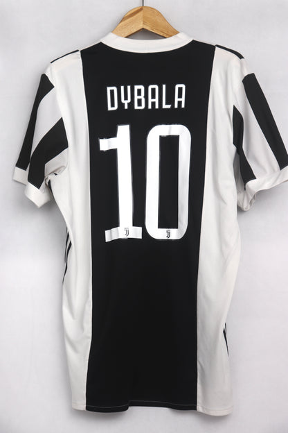 Juventus 2017 Home Dybala [L] Apparel Original Authentic Football Soccer Jersey Kit Shirt Nameset