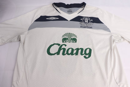 Everton 2008 Away Arteta [L] Apparel Original Authentic Football Soccer Jersey Kit Shirt Nameset