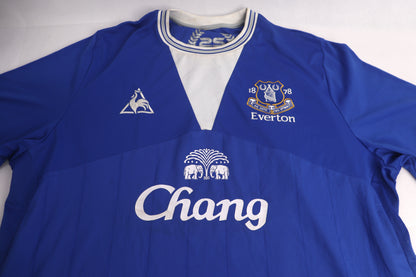 Everton 2009 Home Donovan [XXL] Apparel Original Authentic Football Soccer Jersey Kit Shirt Nameset