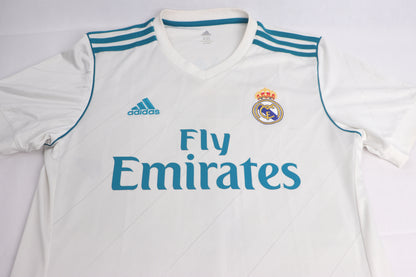 Real Madrid 2017 Home Ronaldo [M] Apparel Original Authentic Football Soccer Jersey Kit Shirt Nameset