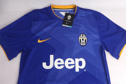 Juventus 2014 Away BNWT Tevez [S] Apparel Original Authentic Football Soccer Jersey Kit Shirt Nameset