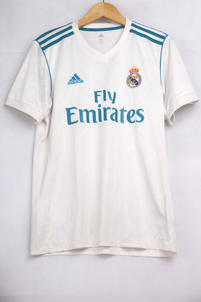 Real Madrid 2017 Home Ronaldo [M] Apparel Original Authentic Football Soccer Jersey Kit Shirt Nameset