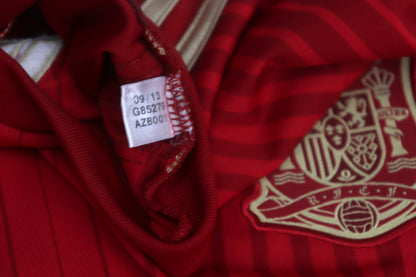 Spain 2014 Home Torres [XL] Apparel Original Authentic Football Soccer Jersey Kit Shirt Nameset