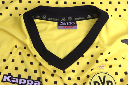 Borussia Dortmund 2011 Home Lewandowski [M] Apparel Original Authentic Football Soccer Jersey Kit Shirt Nameset