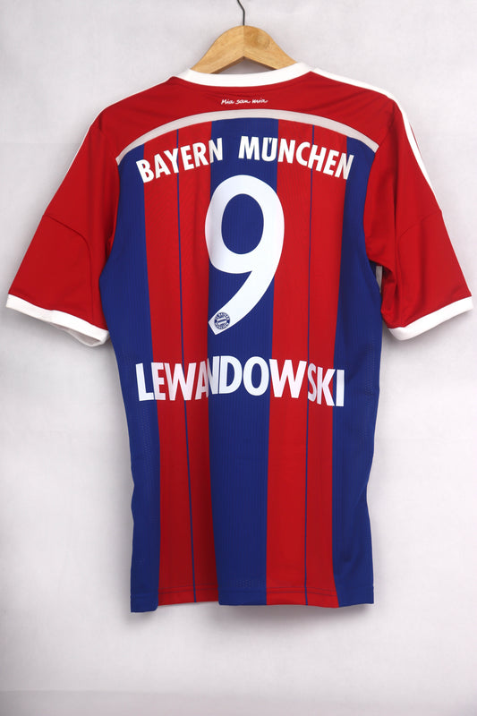 Bayern Munchen 2014 Home BNWT Lewandowski [M]