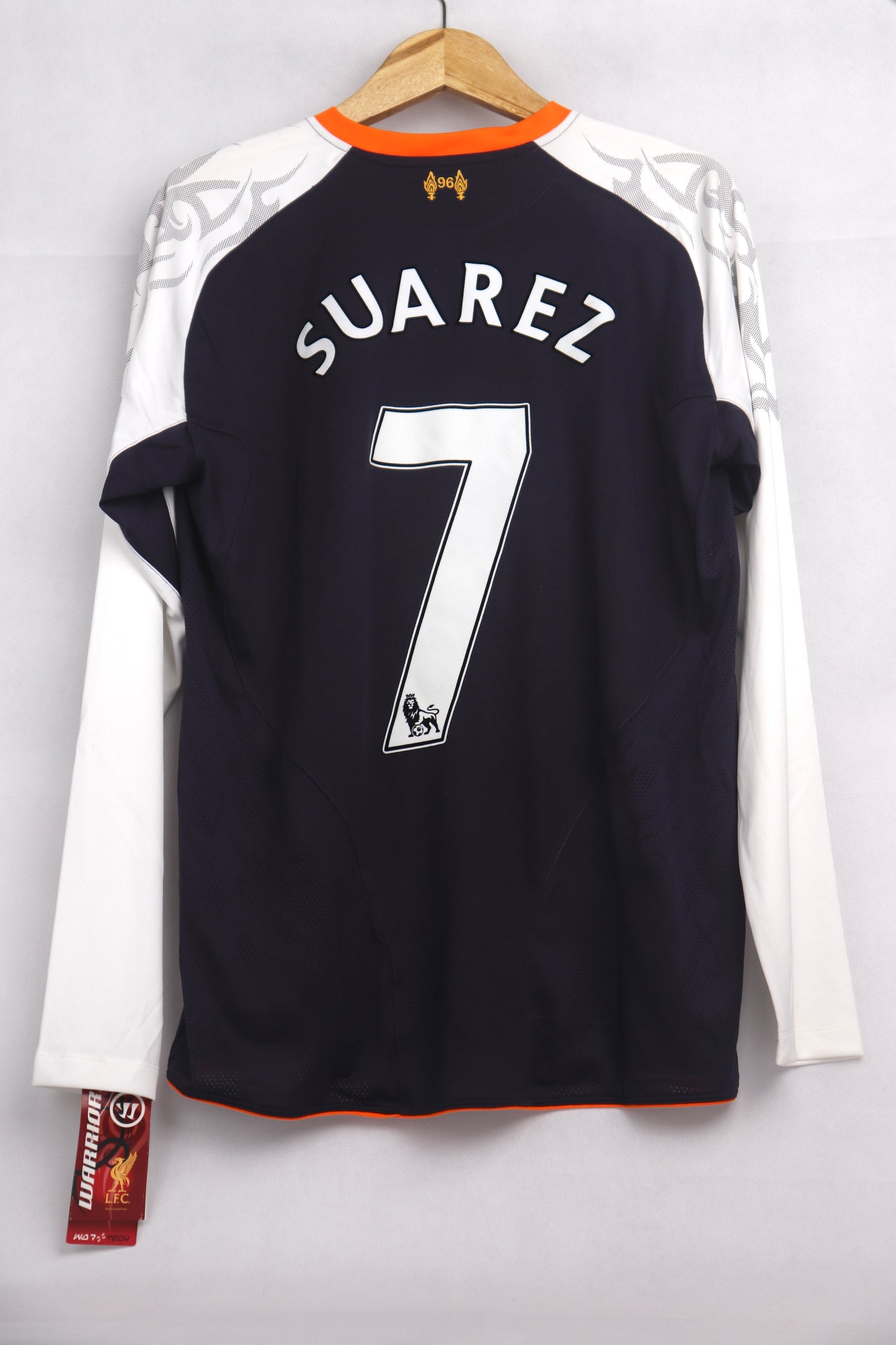 Liverpool 2012 Third Long Sleeve BNWT Suarez [M]