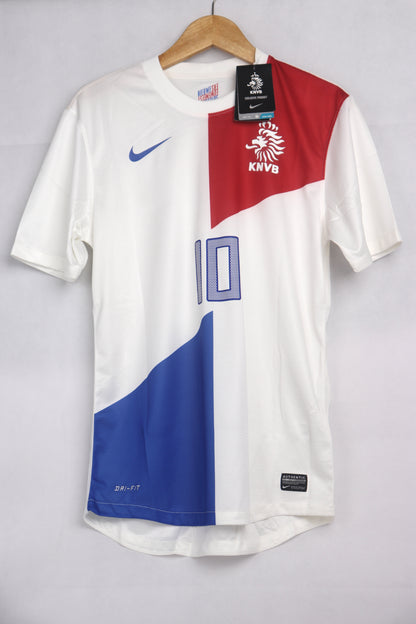 Netherlands 2013 Away BNWT Sneijder [S] Apparel Original Authentic Football Soccer Jersey Kit Shirt Nameset