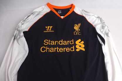 Liverpool 2012 Third Long Sleeve BNWT Suarez [S] Apparel Original Authentic Football Soccer Jersey Kit Shirt Nameset