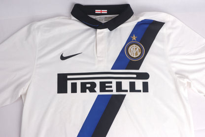 Inter Milan 2011 Away Zanetti [L] Apparel Original Authentic Football Soccer Jersey Kit Shirt Nameset