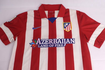 Atletico Madrid 2013 Home David Villa [M] Apparel Original Authentic Football Soccer Jersey Kit Shirt Nameset