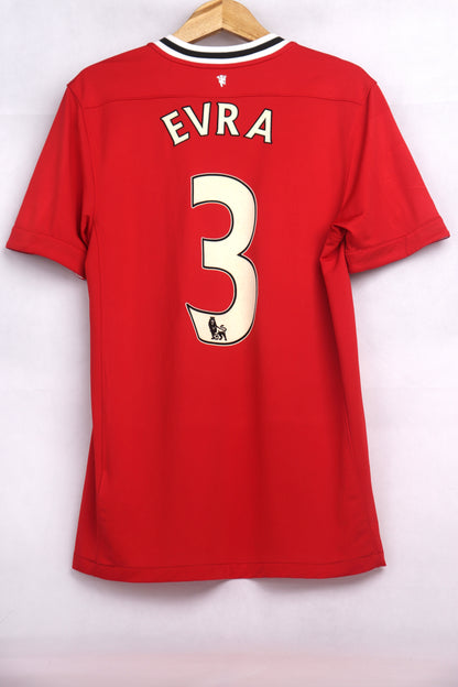 Manchester United 2011 Home Evra [M] Apparel Original Authentic Football Soccer Jersey Kit Shirt Nameset