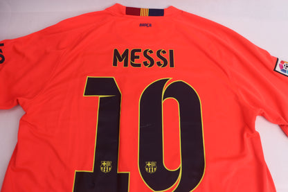 Barcelona 2014 Away Messi [M] Apparel Original Authentic Football Soccer Jersey Kit Shirt Nameset