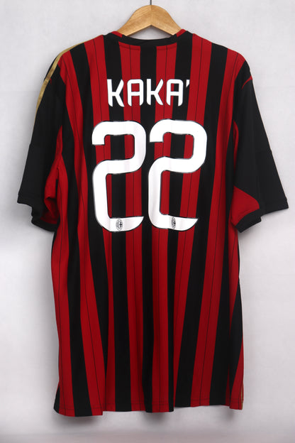 AC Milan 2013 Home Kaka [XXL] Apparel Original Authentic Football Soccer Jersey Kit Shirt Nameset