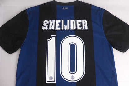 Inter Milan 2012 Home BNWT Sneijder [M] Apparel Original Authentic Football Soccer Jersey Kit Shirt Nameset