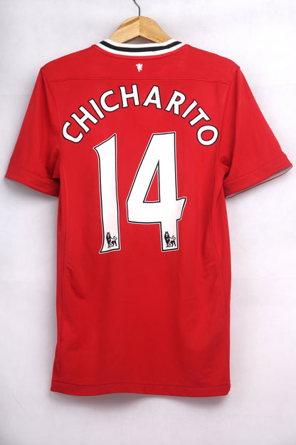 Manchester United 2011 Home Chicharito [S] Apparel Original Authentic Football Soccer Jersey Kit Shirt Nameset