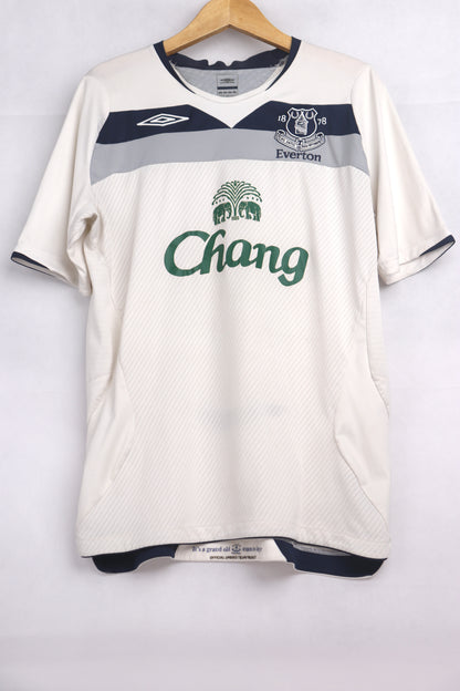 Everton 2008 Away Arteta [L] Apparel Original Authentic Football Soccer Jersey Kit Shirt Nameset