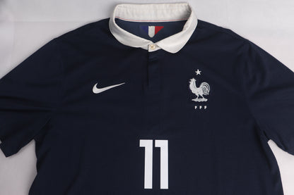 France 2014 Home Griezmann [L] Apparel Original Authentic Football Soccer Jersey Kit Shirt Nameset