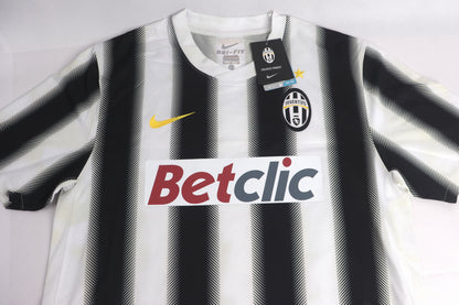 Juventus 2011 Home BNWT Pirlo [L] Apparel Original Authentic Football Soccer Jersey Kit Shirt Nameset