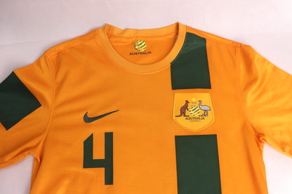 Australia 2012 Home Cahill [S] Apparel Original Authentic Football Soccer Jersey Kit Shirt Nameset