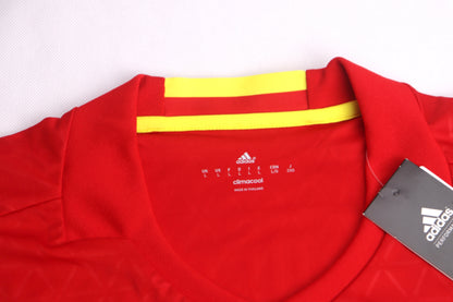 Spain 2016 Home BNWT Iniesta [L] Apparel Original Authentic Football Soccer Jersey Kit Shirt Nameset