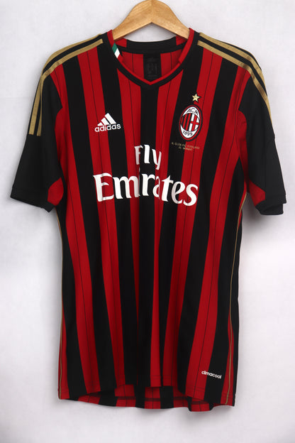 AC Milan 2013 Home Kaka [M] Apparel Original Authentic Football Soccer Jersey Kit Shirt Nameset