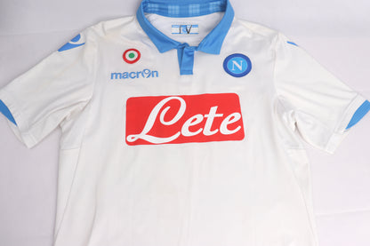 Napoli 2014 Third Insigne [XL] Apparel Original Authentic Football Soccer Jersey Kit Shirt Nameset