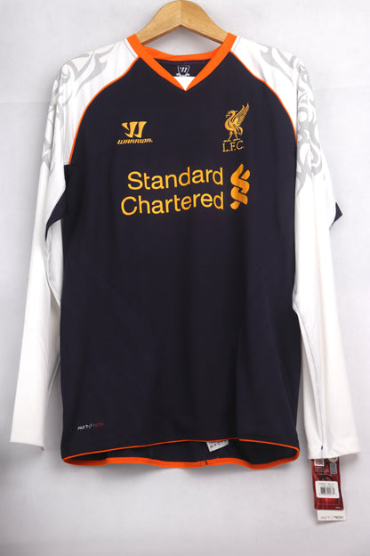 Liverpool 2012 Third Long Sleeve BNWT Suarez [M] Apparel Original Authentic Football Soccer Jersey Kit Shirt Nameset