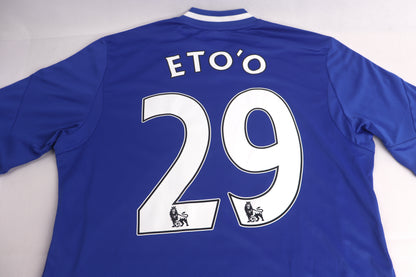 Chelsea 2013 Home BNWT Eto’o [M] Apparel Original Authentic Football Soccer Jersey Kit Shirt Nameset