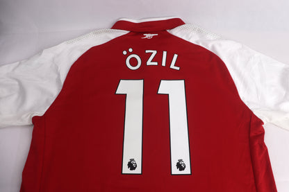 Arsenal 2017 Home Ozil [L] Apparel Original Authentic Football Soccer Jersey Kit Shirt Nameset
