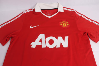 Manchester United 2010 Home Rooney [M] Apparel Original Authentic Football Soccer Jersey Kit Shirt Nameset