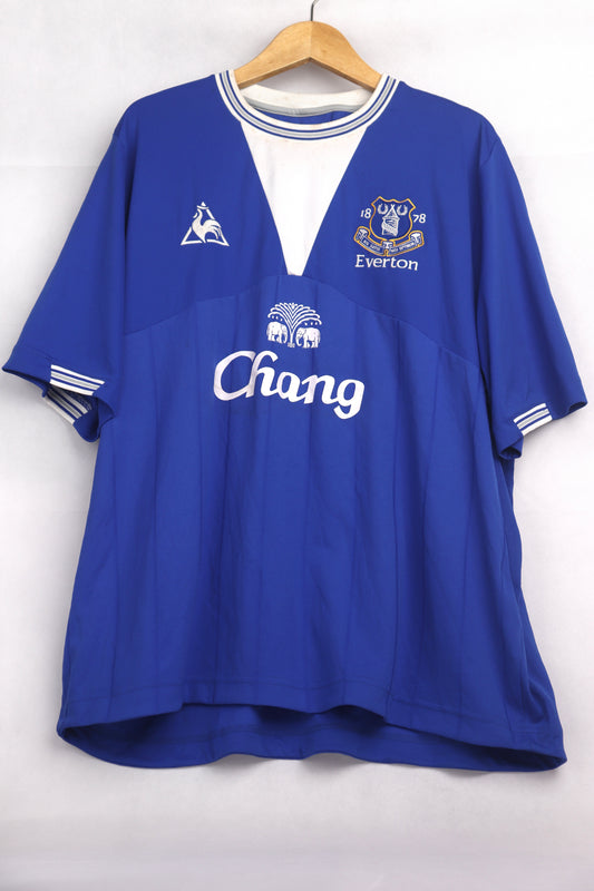 Everton 2009 Home Donovan [XXL] Apparel Original Authentic Football Soccer Jersey Kit Shirt Nameset