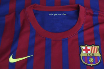 Barcelona 2011 Home Messi [M] Apparel Original Authentic Football Soccer Jersey Kit Shirt Nameset