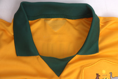 Australia 2014 Home Cahill [M] Apparel Original Authentic Football Soccer Jersey Kit Shirt Nameset
