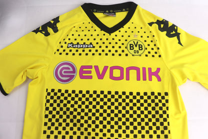 Borussia Dortmund 2011 Home Lewandowski [M] Apparel Original Authentic Football Soccer Jersey Kit Shirt Nameset