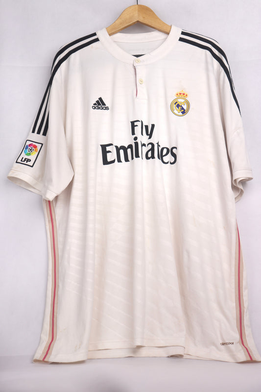 Real Madrid 2014 Home Ronaldo [XXL] Apparel Original Authentic Football Soccer Jersey Kit Shirt Nameset