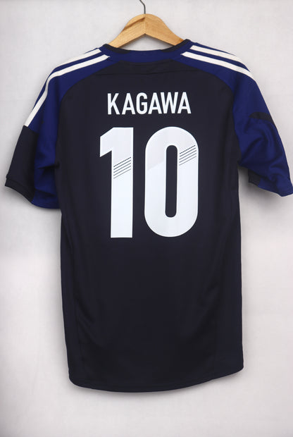 Japan 2012 Home Kagawa [M] Apparel Original Authentic Football Soccer Jersey Kit Shirt Nameset
